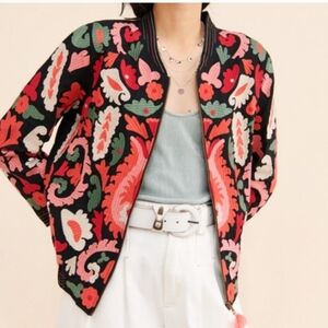 Raga‎ Embroidered Zip Jacket Size Small